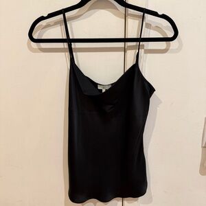 Joie | Black Silk Cowl Top, XS